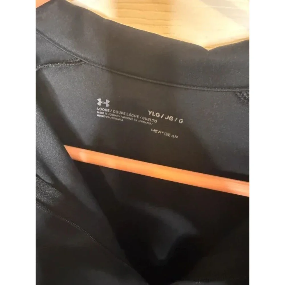 Black Under Armour Quarter Zip